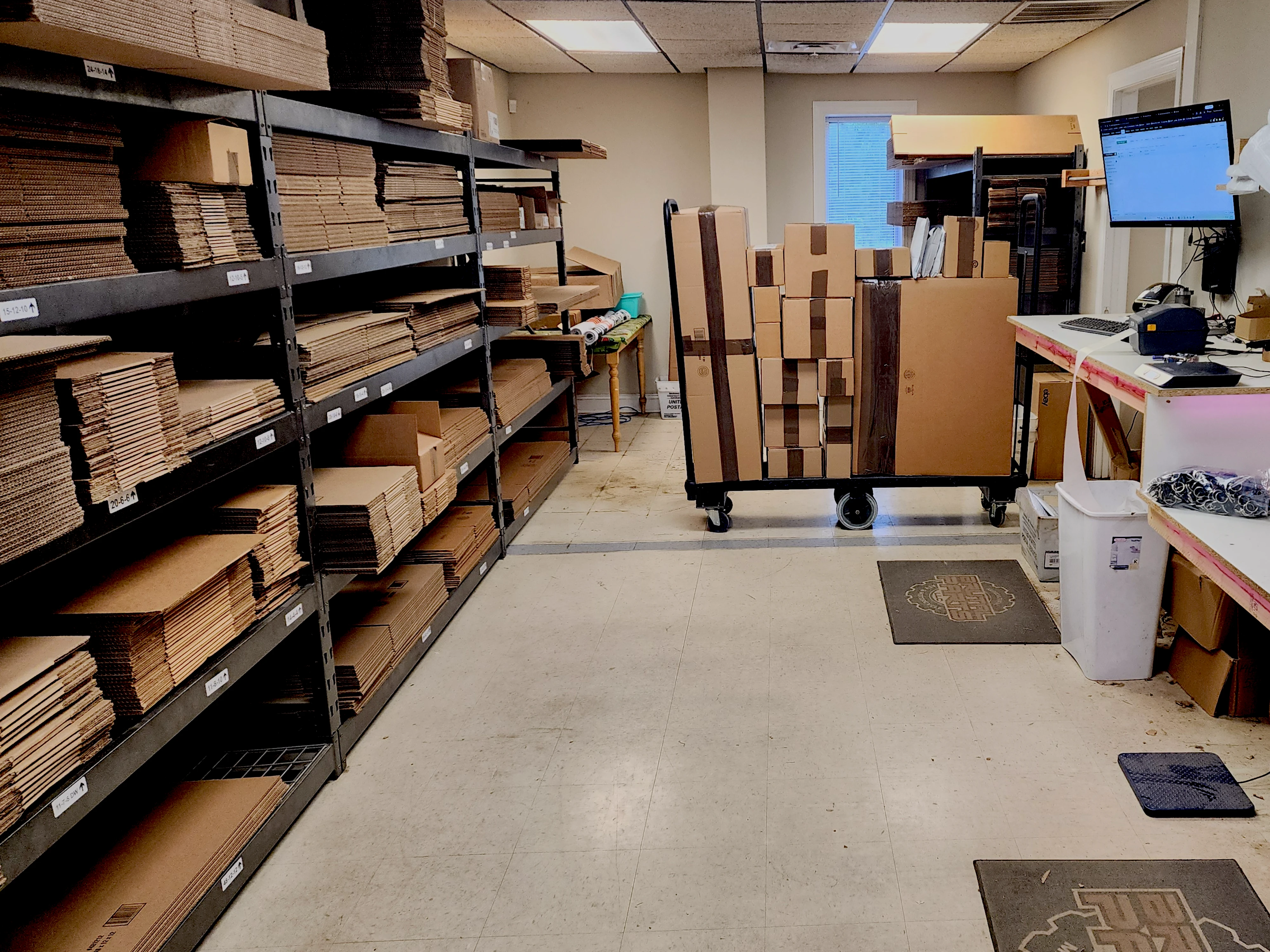 Brutal Parts shipping station